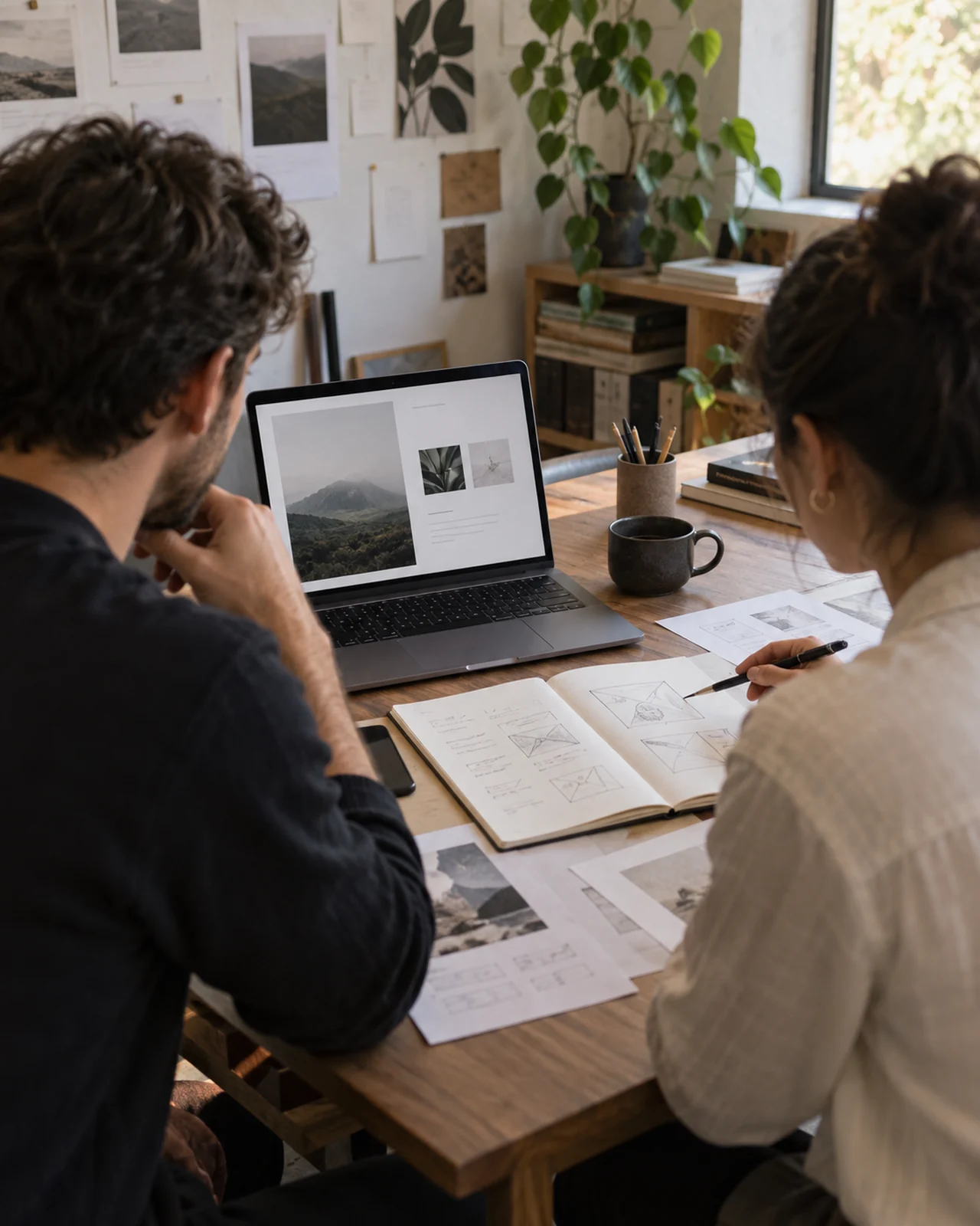 Collaboration study, generated studio concept